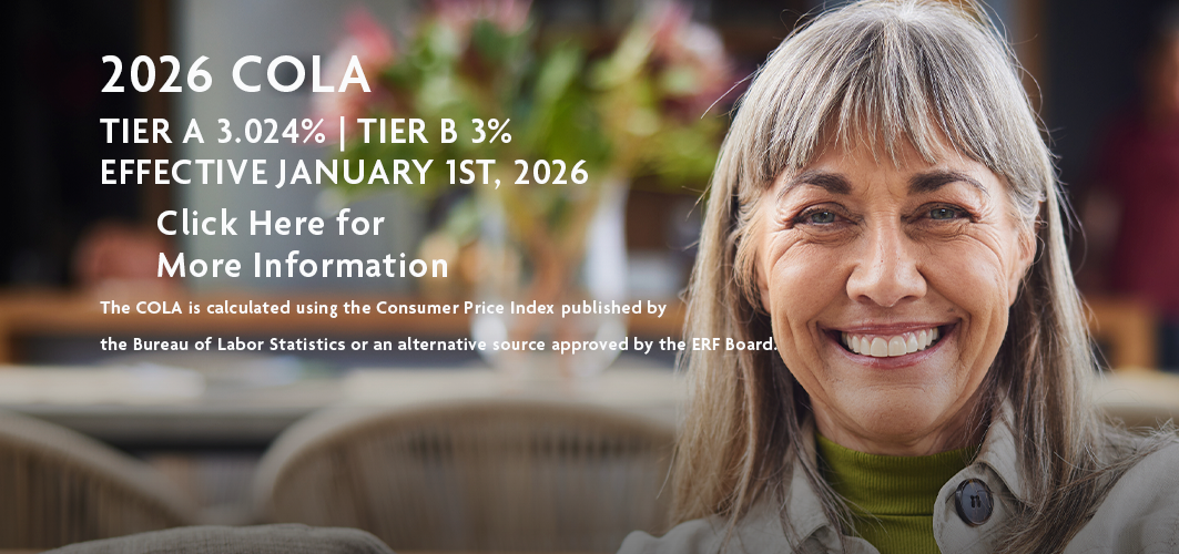 2026 COLA Tier A - 3.024% Tier B - 3.0%